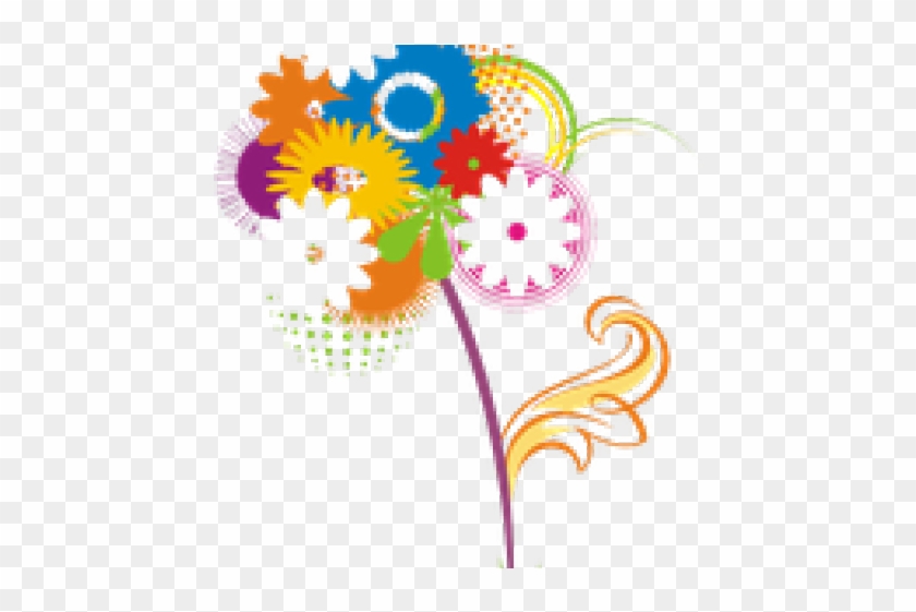Vector Flower Clipart #5992261