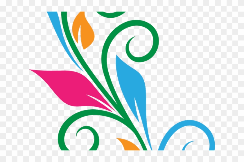 Abstract Flower Png Transparent Images - Flower Clipart Design Png