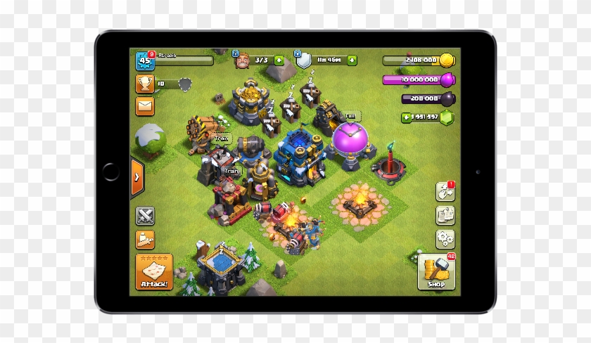 Coc Server - Tablet Computer Clipart