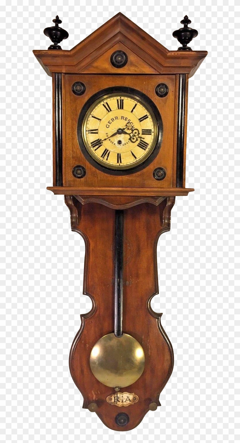 Wooden Wall Clock Png Clipart