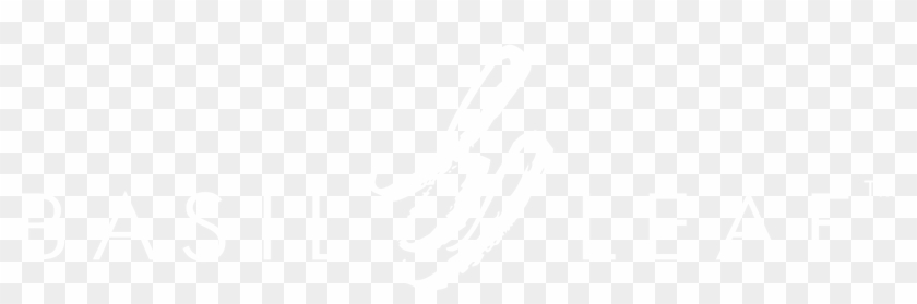 Basil Leaf - Johns Hopkins Logo White Clipart