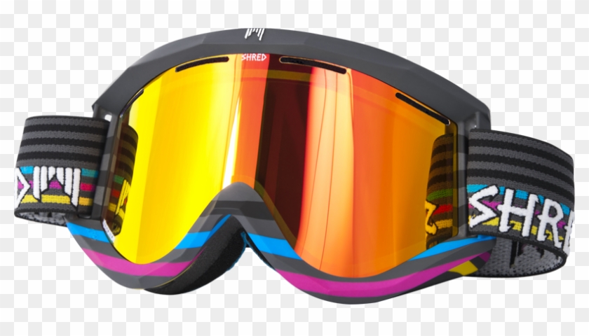 Shred Soaza Shrastalines Goggles - Plastic Clipart #5993154
