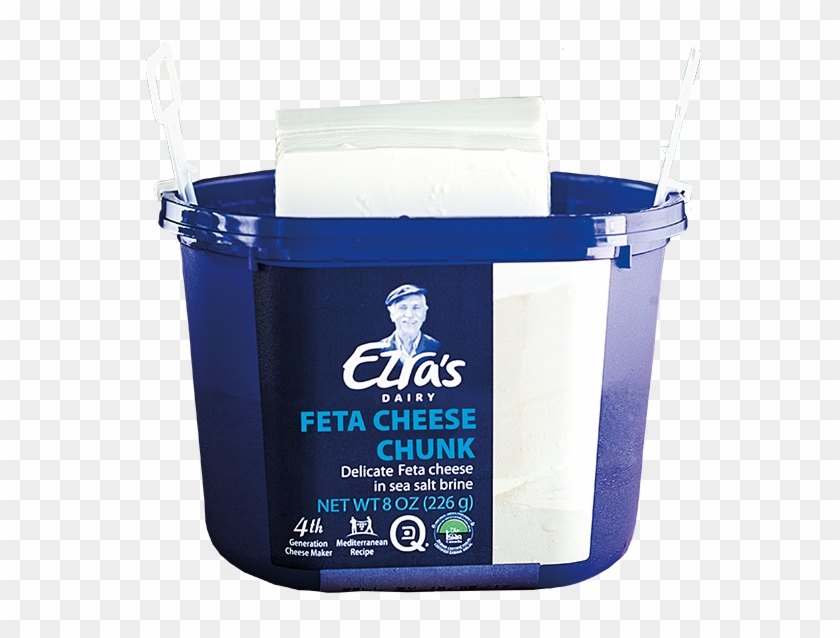 Ezra's Feta Cheese - Cubed Feta In Brine Clipart