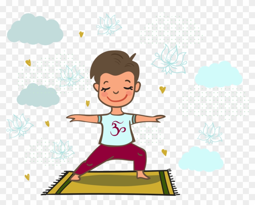 Aerobics Clipart Activewear - Yoga Infantil - Png Download