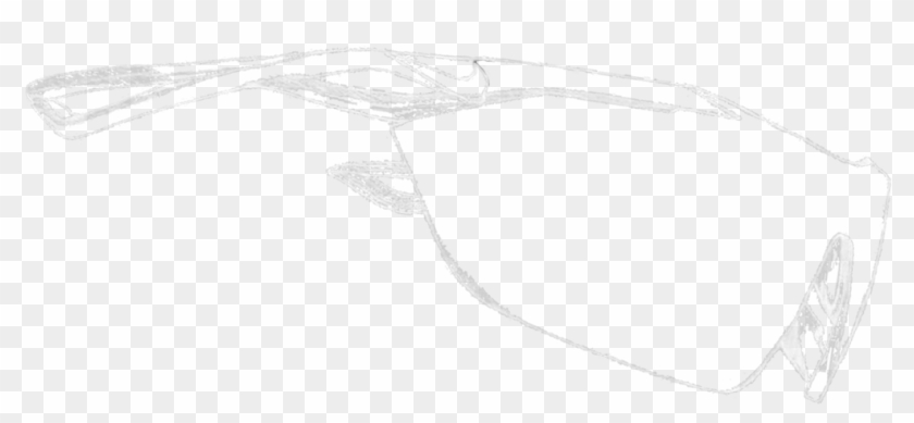 Mens Nike Sunglasses Designing Frames - Sketch Clipart #5993555