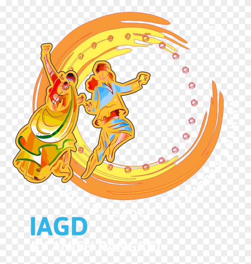 Iagd Indian Academy Of - Garba Logo Clipart #5993652