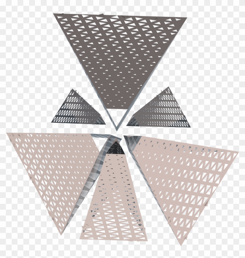 Lighting Fixture 1 4 - Triangle Clipart #5993893