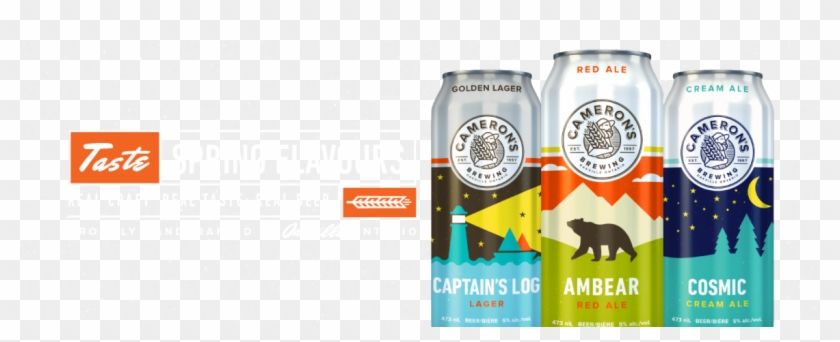 Camerons Carousel Template Spring 1440-desktop - Cool Beer Can Designs Clipart #5994079
