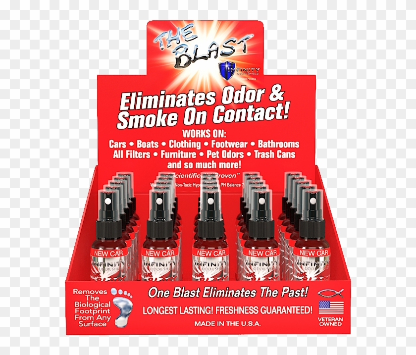 Infinity® The Blast™ Box 5 Holds 25 Spray Bottles - Flyer Clipart