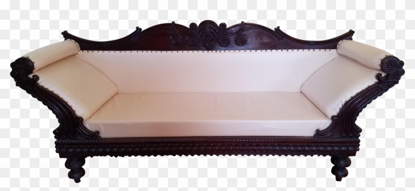 Couch Drawing Wooden Sofa - Couch Clipart