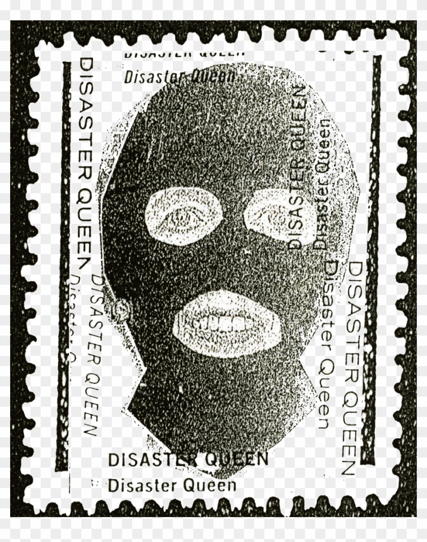 Disaster Queen - Timbre Rare Suede Clipart #5995643
