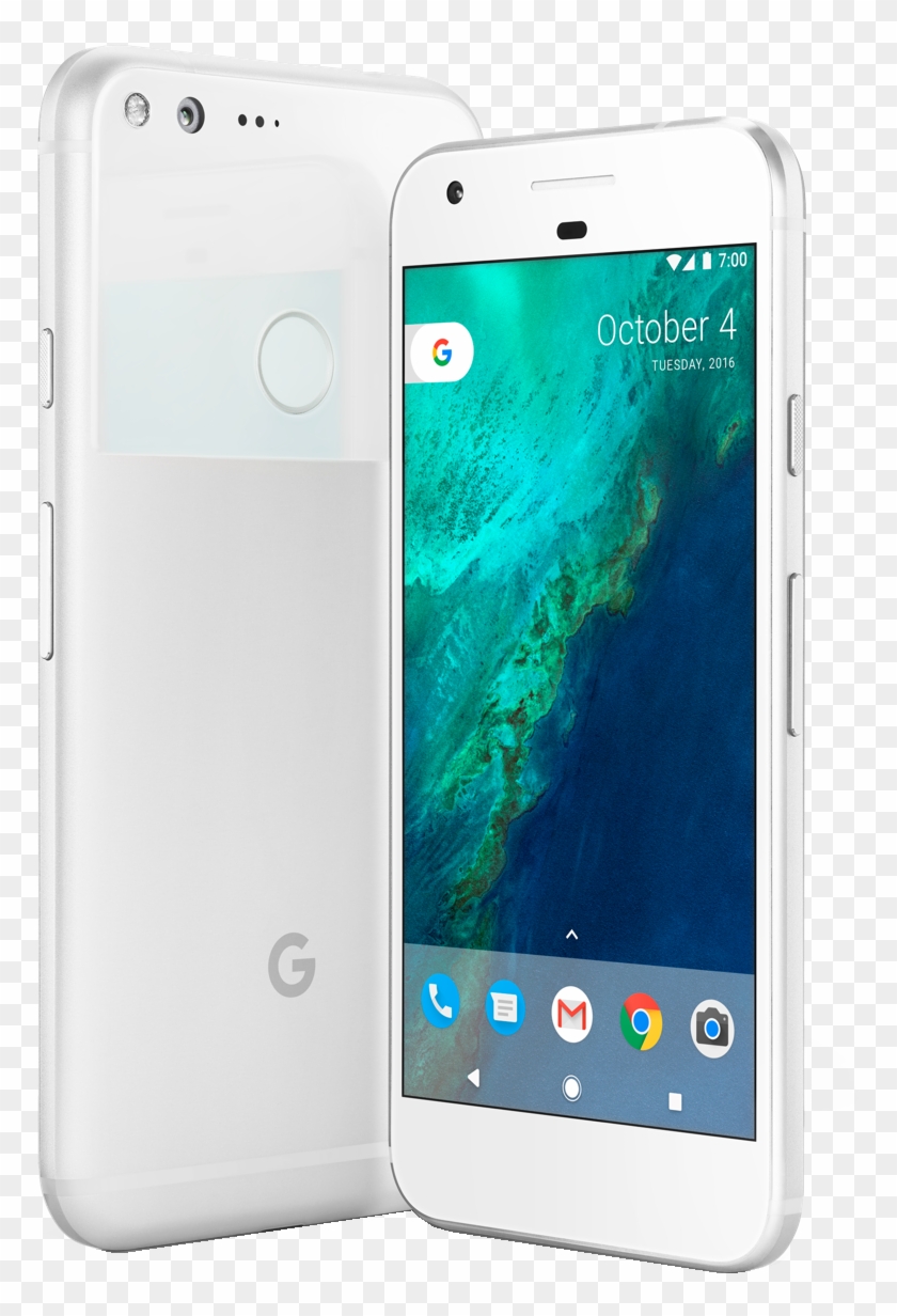 Google Pixel White Smartphone - Pixel Google Clipart