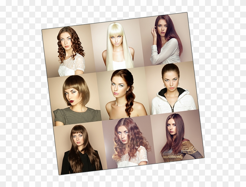 Gilded Beauty Salon - Collage Clipart #5996095