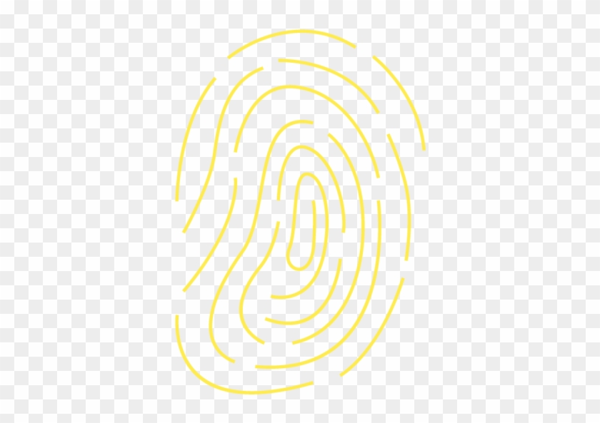 Fingerprint - Circle Clipart #5996283