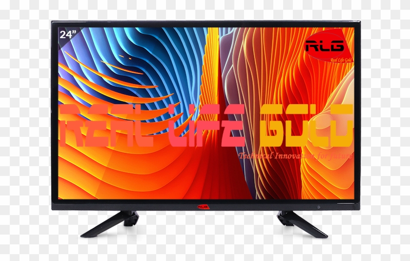 24 Inch Hd Led Tv - Led-backlit Lcd Clipart #5997208