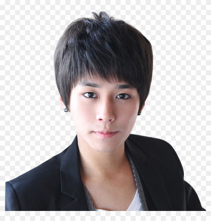 Asif Wig Wig Male Hair Short Hair Boy Handsome Hair - Korean Hair Straight Male Clipart #5997449