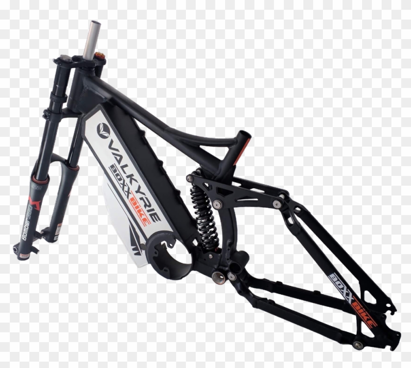 The Frame Geometry Comes From A Downhill Bike - Mountain Bike Clipart