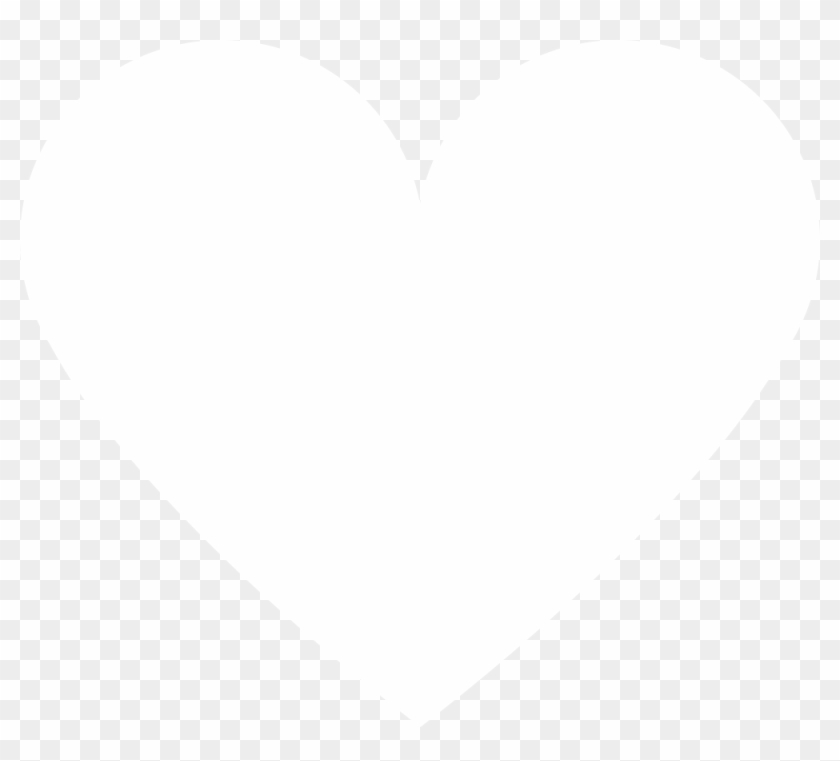 Imgly Sticker Shapes Badge 13 - White Heart Transparent Background Clipart