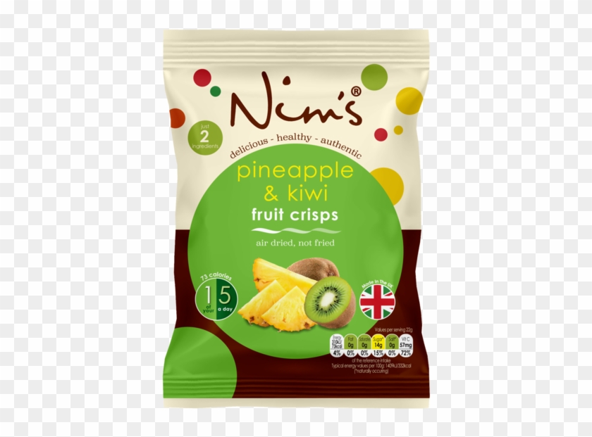 Nim's Pineapple & Kiwi Fruit Crisps - Nims Fruit Crisps Clipart #5998135