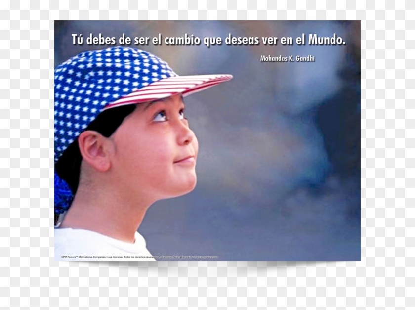 You Must Be The Change - Photo Caption Clipart