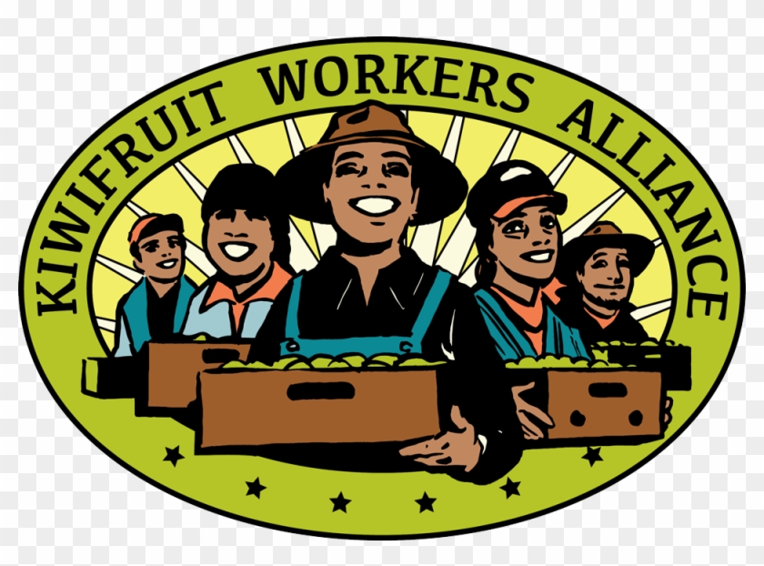 Kiwifruit Workers Alliance - Cartoon Clipart