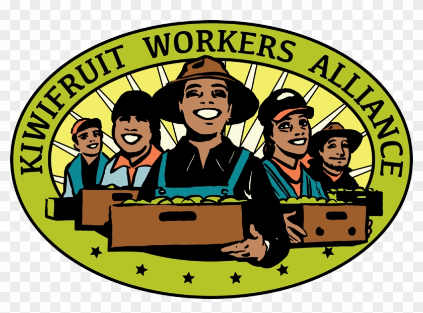 Kiwifruit Workers Alliance - Cartoon Clipart #5998201