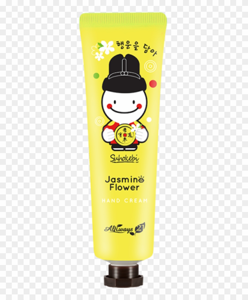 Always 21 Jasmine Flower Suhokebi Hand Cream - Cartoon Clipart