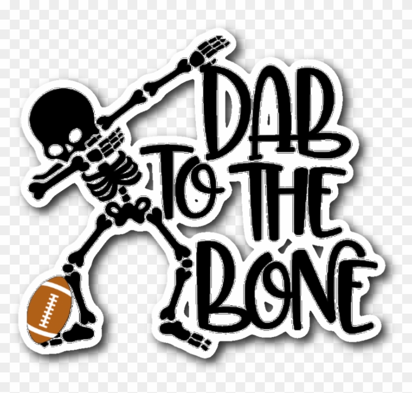 Vinyl Stickers For School Notebooks Kids Teens Funny - Dabbing Skeleton Png File Clipart #5998353