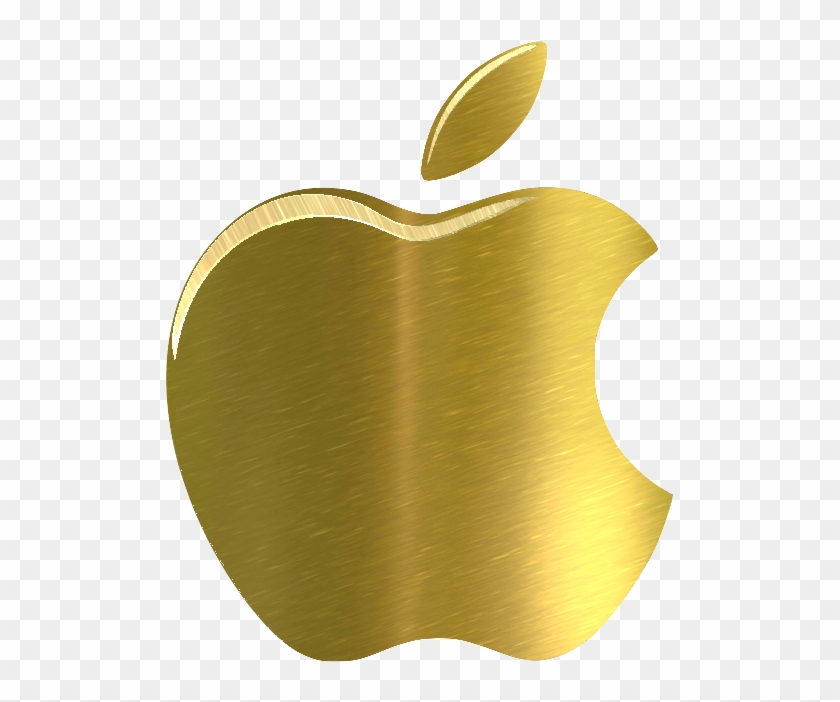 Apple Logo Png - Gold Apple Logo Png Clipart
