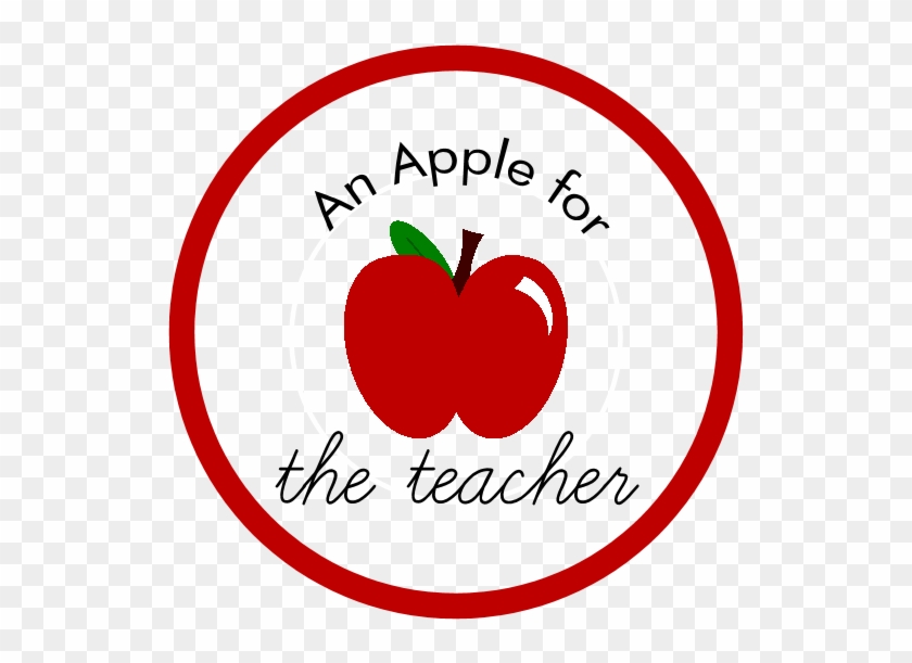 An Apple For The Teacher - Cliche Clipart