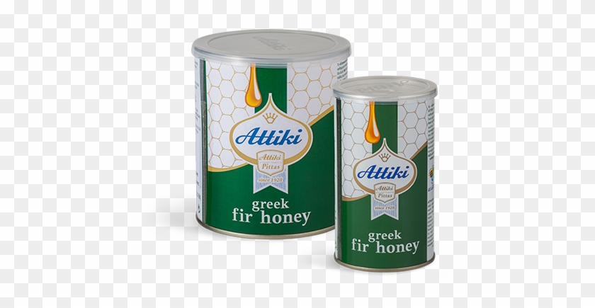 Tin Can 1000g And 455g - Attiki Thyme Honey Clipart