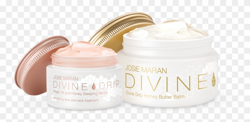 Divine Drip Argan Oil And Honey Face And Body Duo - Cosmetics Clipart