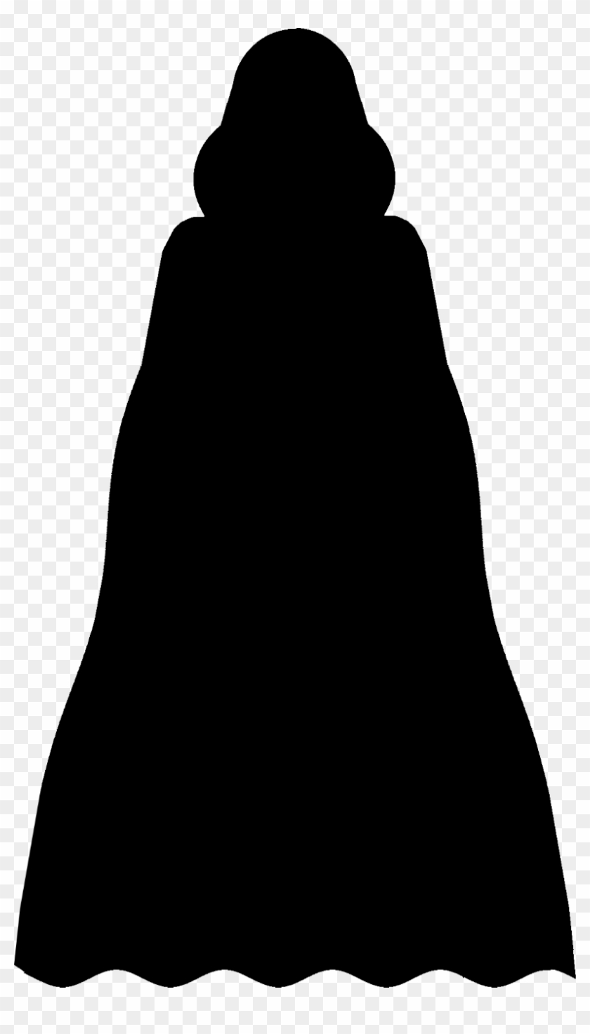 Cape Coat With Hood Png Image - Silhouette Clipart