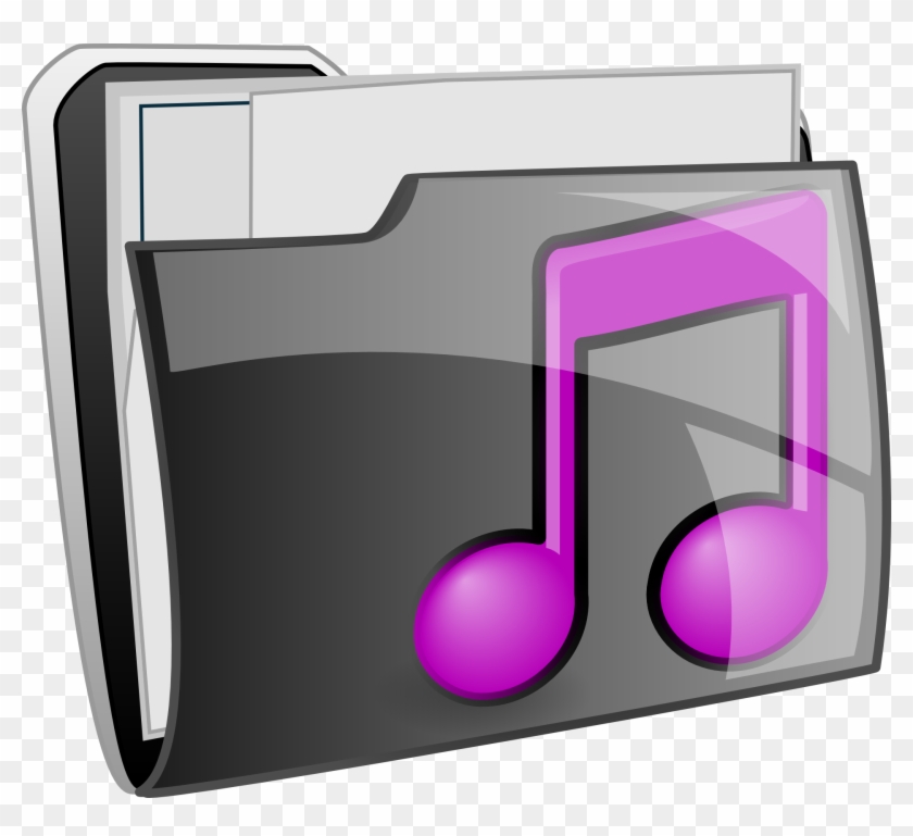 How To Set Use Music Folder Icon Clipart - Png Download #60312