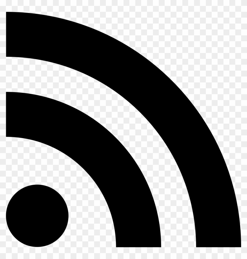 Rss Icon, Rss Character - Follow Icon Png White Clipart