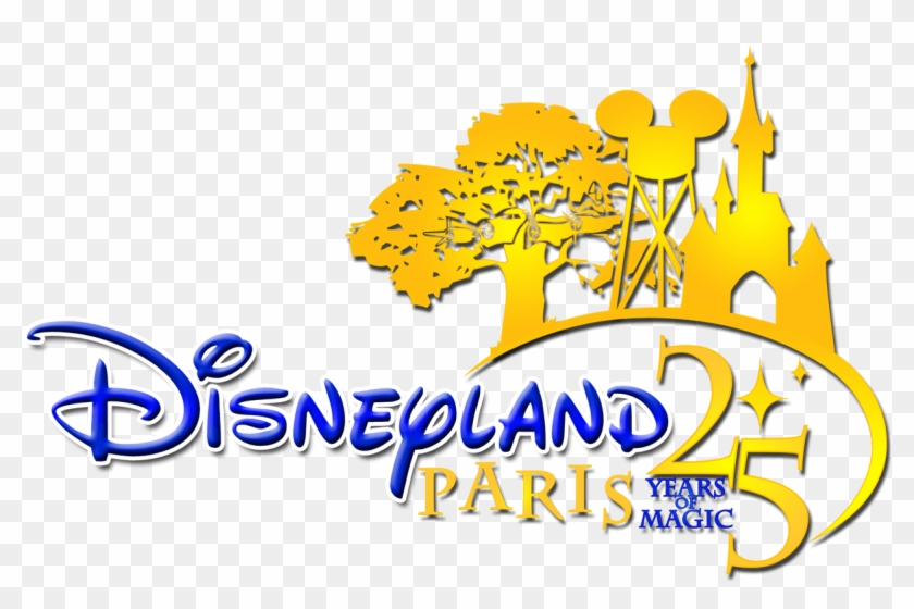 Disneyland Paris Logo 25th Anniversary - Disney Cruise Wonder Logo Clipart #60481