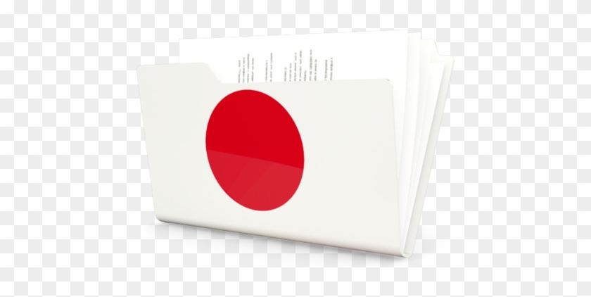 Japan Flag Folder Icon Clipart #60752