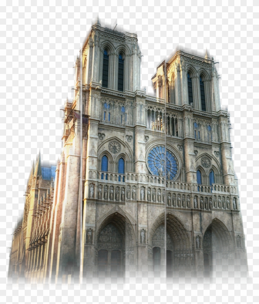 Thumb Image - Notre Dame Cathedral Paris Png Clipart #60816