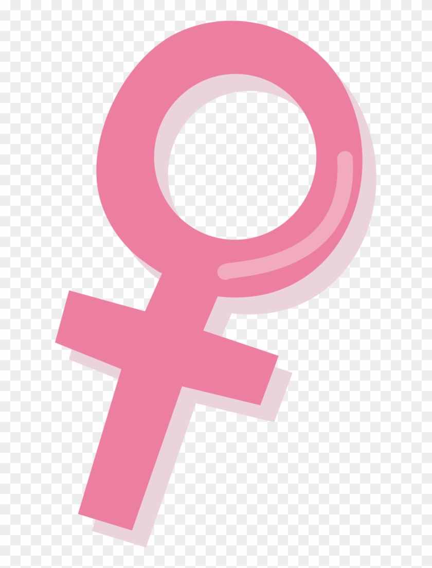 Girl Power Sign - Girl Pink Sign Png Clipart #60883