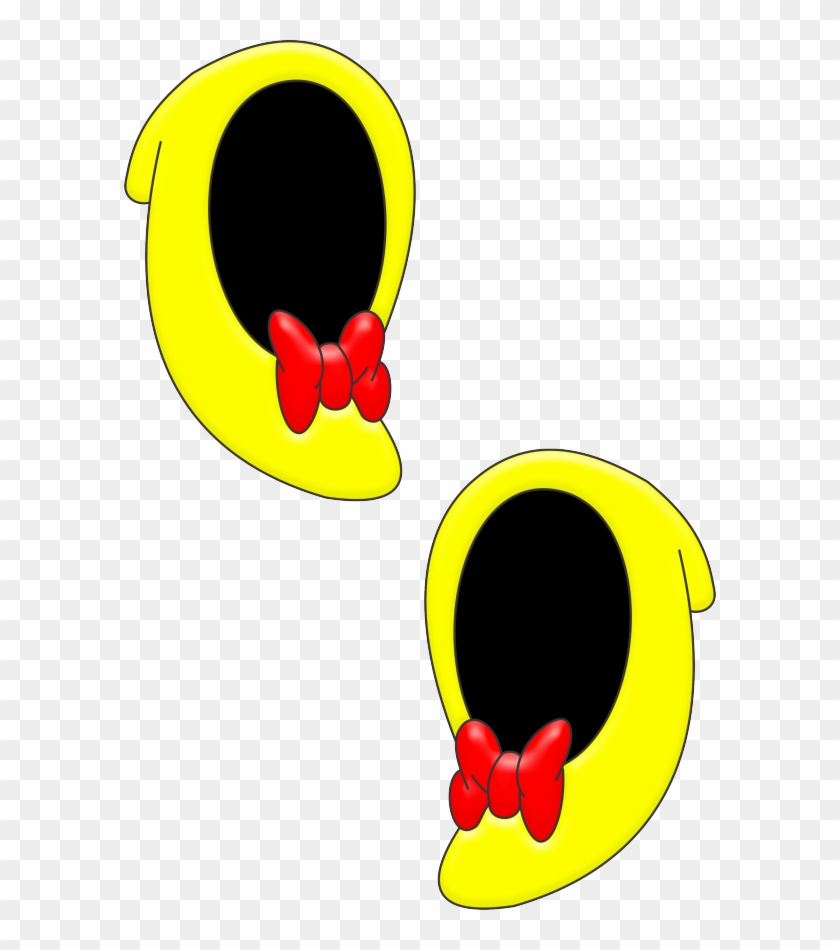 Sapato Da Minnie Png - Sapatinho Da Minnie Para Imprimir Clipart