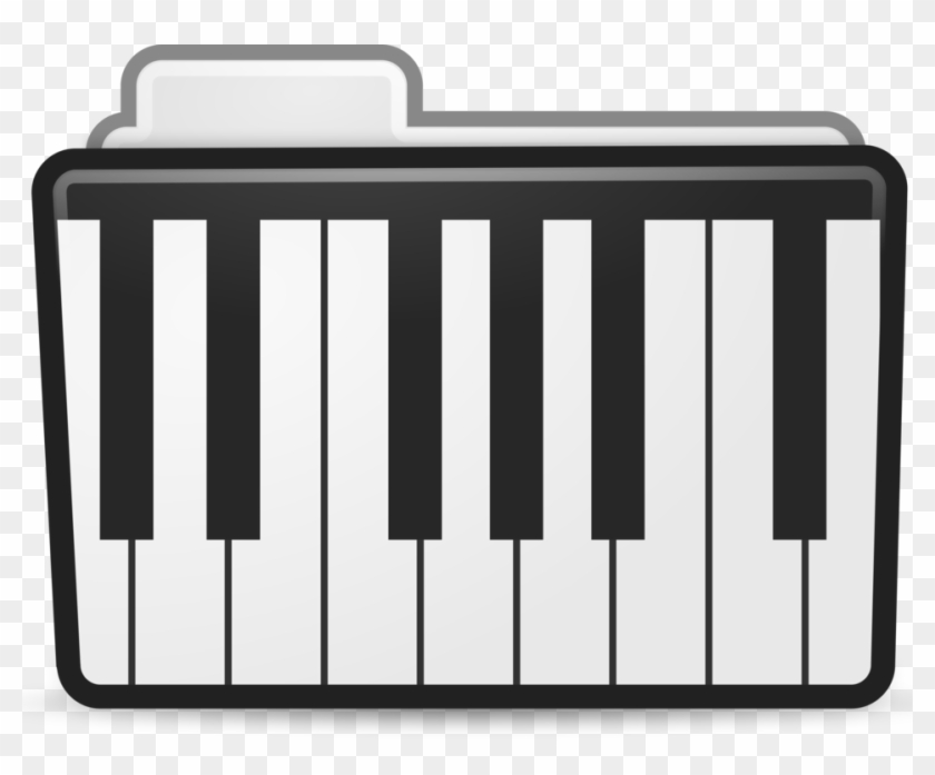 Medium Image - Clipart Image Of Piano - Png Download