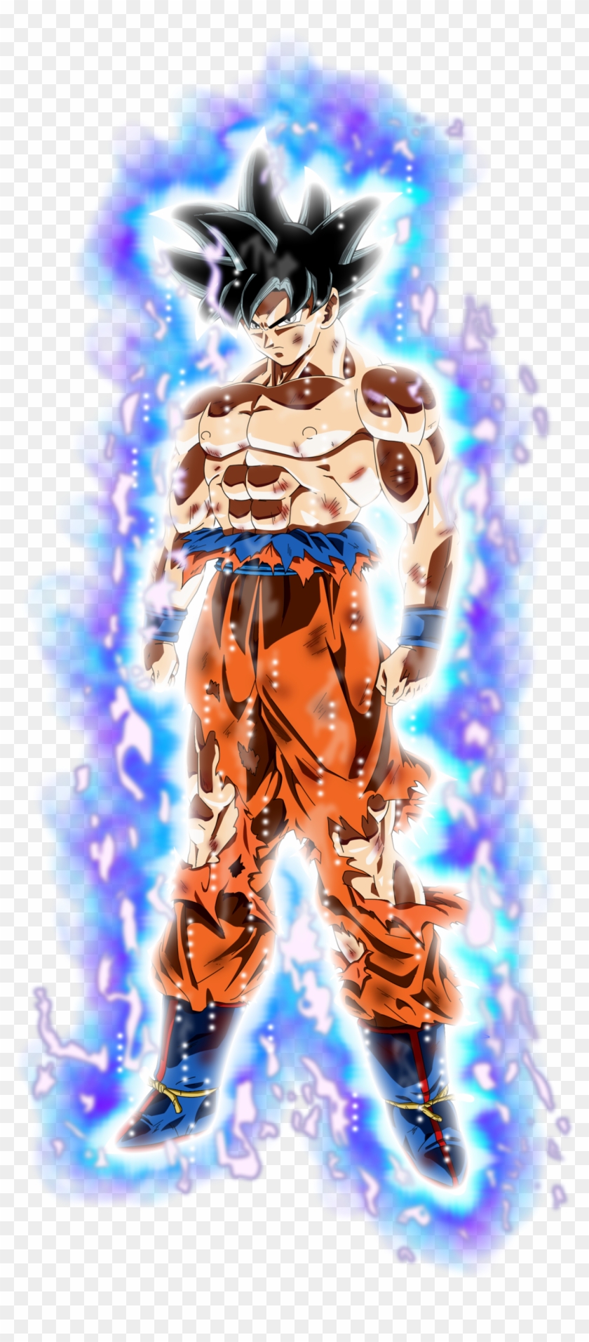 Ultra Instinct Aura Png - Goku Ultra Instinct Aura Clipart