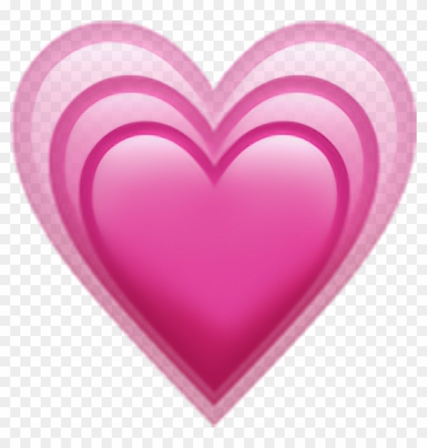 Emoji Sticker - Heart Emoji No Background Clipart