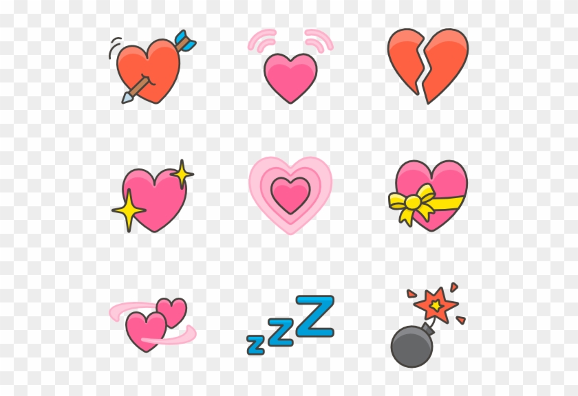 Emoji - Heart Clipart #61481