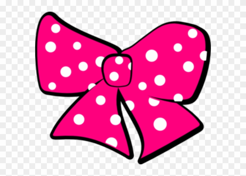 Pink Minnie Png - Ribbon Minnie Mouse Clipart #61526