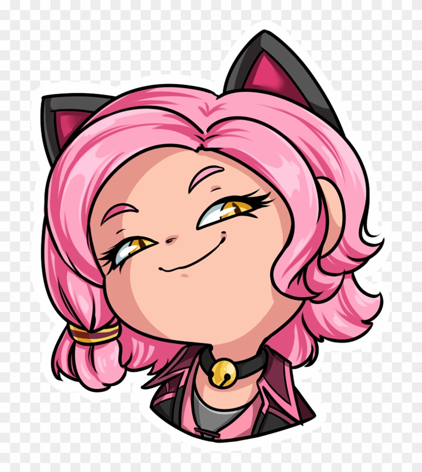 Smug Alley Cat Maeve From Paladins Clipart