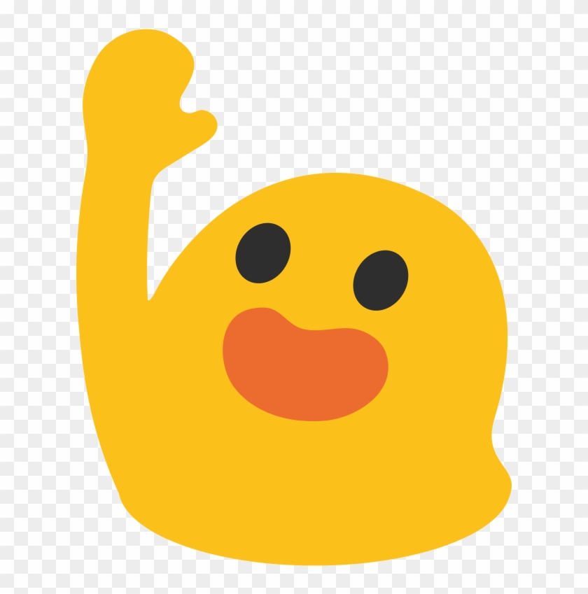 Hi Five Emoji - Android Emoji Raising Hand Clipart #61693