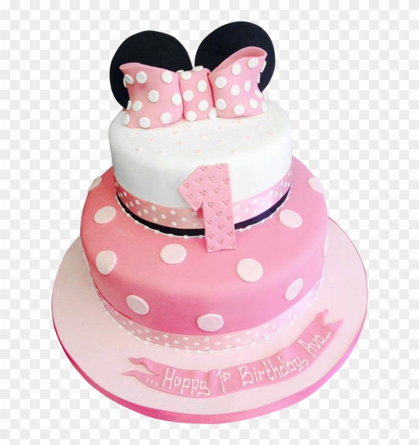 Minnie Mouse Cake Transparent Clipart #61983