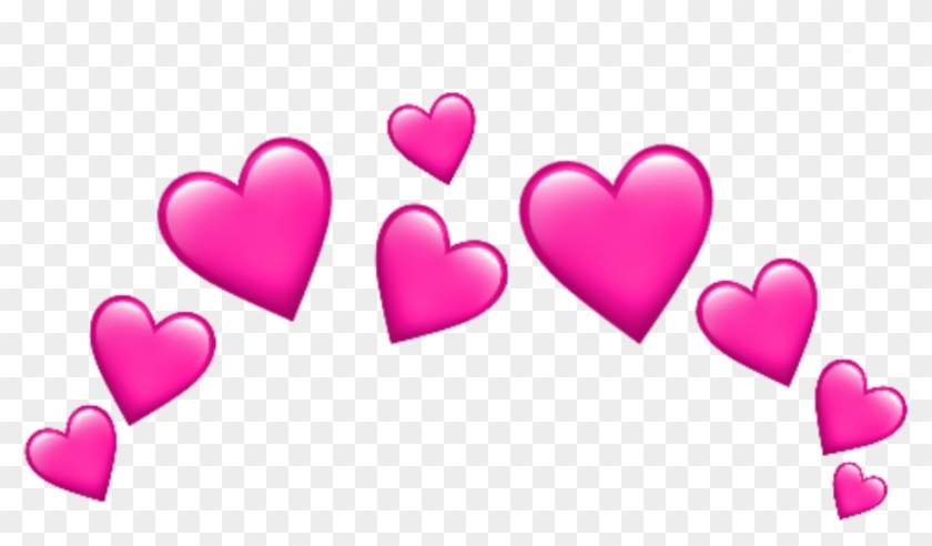 Emoji Emojis Whatsapp Heart Hearts Rosa Pink Love Png - Emoji Pink Love Heart Clipart