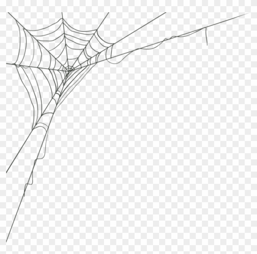 Free Png Download Spider Web Corner Png Images Background - Spider Web Corner Png Clipart